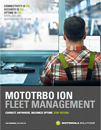 MOTOTRBO Ion — broszura dotycząca flot