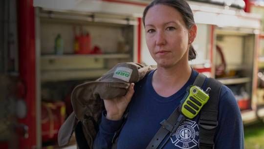 Image of a firefighter