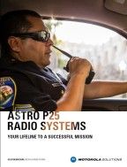 Cover image of brochure for ASTRO P25 radio systems