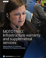 MOTOTRBO Infrastructure Warranty and Supplemental Services Brochure