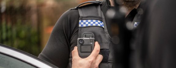 Body worn cameras for police officers