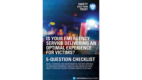 Emergency Service - Technology Checklist