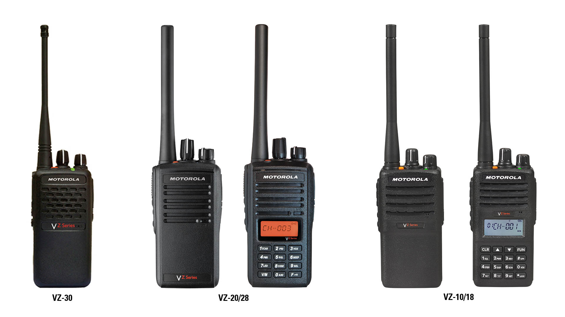 VZ Two Way Analogue Radios