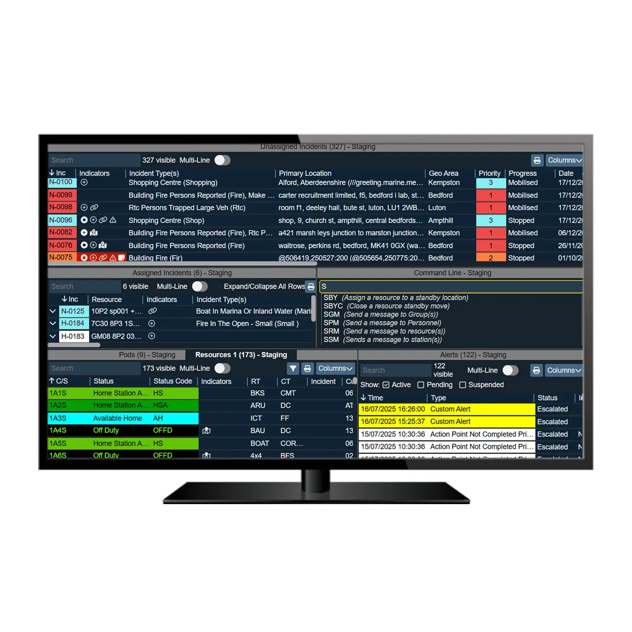 Guardian CAD command line