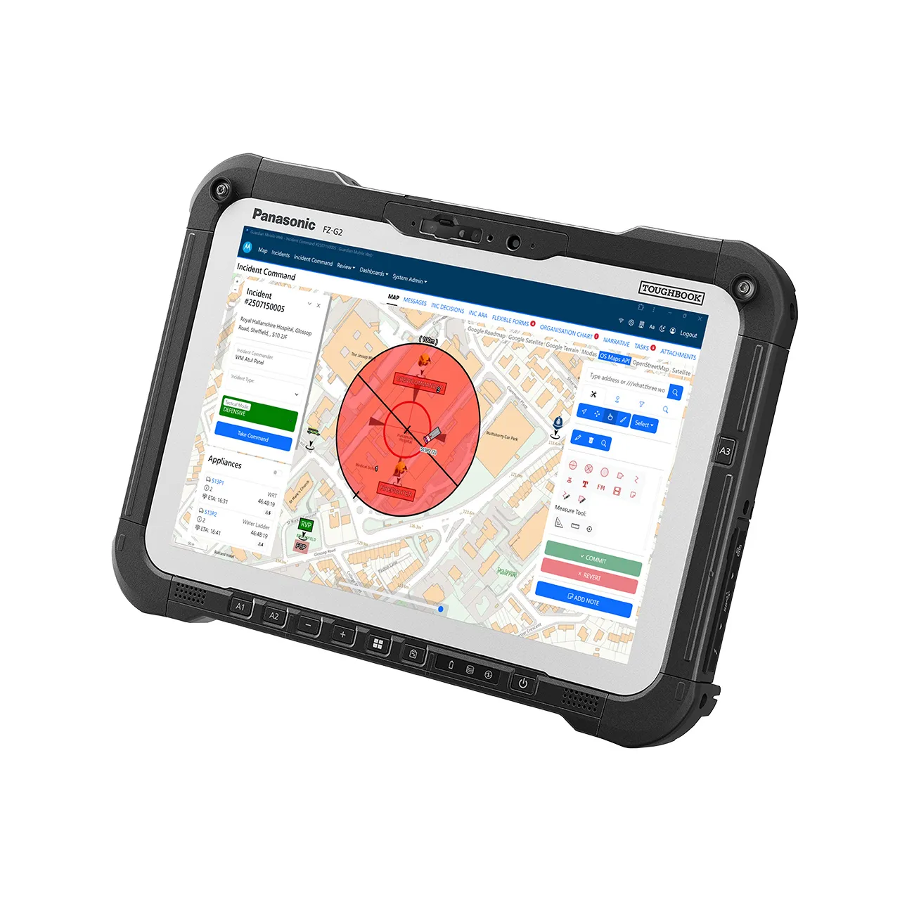 Guardian Mobile incident command