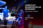 LPR for Law Enforcement Customer Presentation