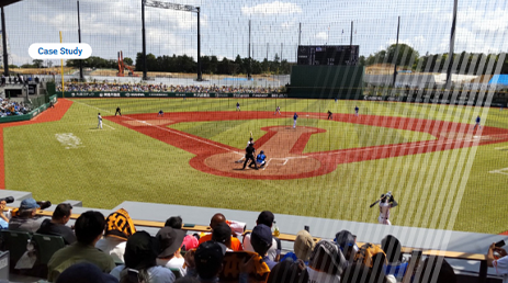 数秒の遅延も許されないプロの興行を支えるジャイアンツタウンスタジアムのTLK 100