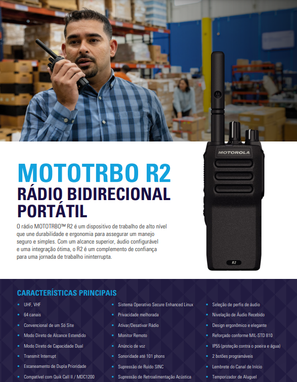 MOTOTRBO R2 Datasheet Thumbnail