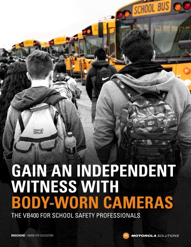 VB400 School Safety Brochure