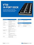 VT50 14-Port Dock Spec Sheet