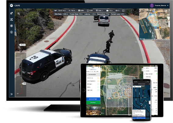rich Arrest Leap CAPE Drone Video & Flight Control Software - Motorola Solutions