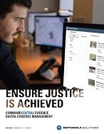 CommandCentral Evidence brochure