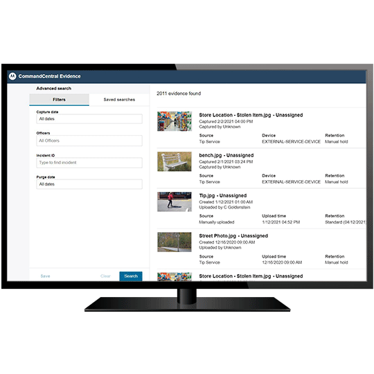 CommandCentral Evidence