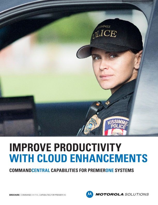 CommandCentral Capabilities for PremierOne Brochure