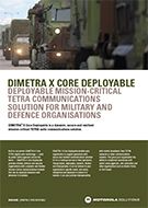 DIMETRA X Core Deployable Brochure