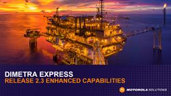 DIMETRA Express Release 2.3 Features