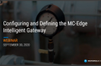 Imagem do webinar sobre configuração e definição do MC-Edge