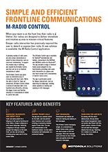 M-RadioControl Datasheet