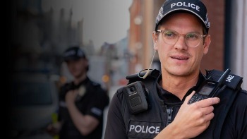 Image of a radio user