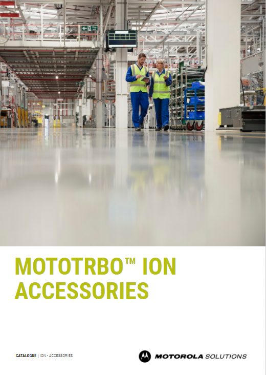 MOTOTRBO Ion Accessories Catalog