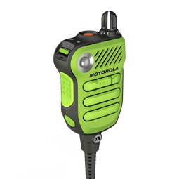 XVN500 High Impact Green Remote Speaker Microphone