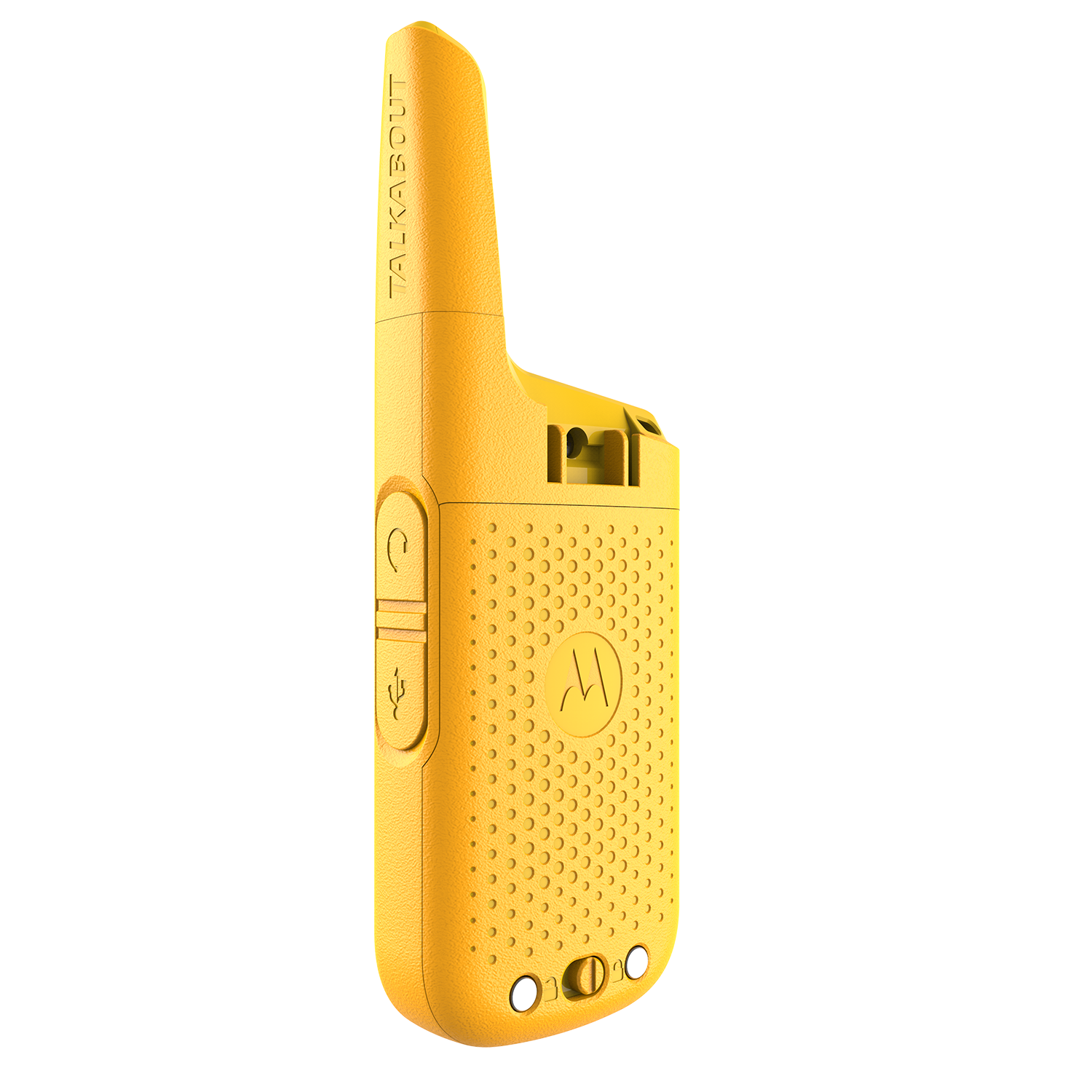 t380 (yellow) walkie talkie back