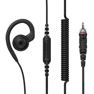 Casque Avec Micro Pour Talkie-walkie Motorola 2 Broches - PTT Robuste, Confortable, Suppression Bruit