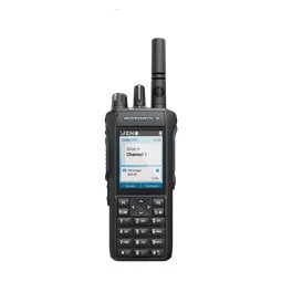 Motorola handheld MOTOTRBO R7 radio with keypad