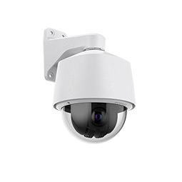 White dome video security camera for surveillance