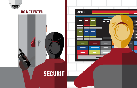 Secure area monitoring