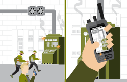 Temp change in critical equipment 