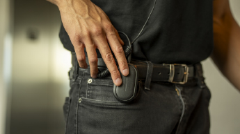 Staff using push to talk