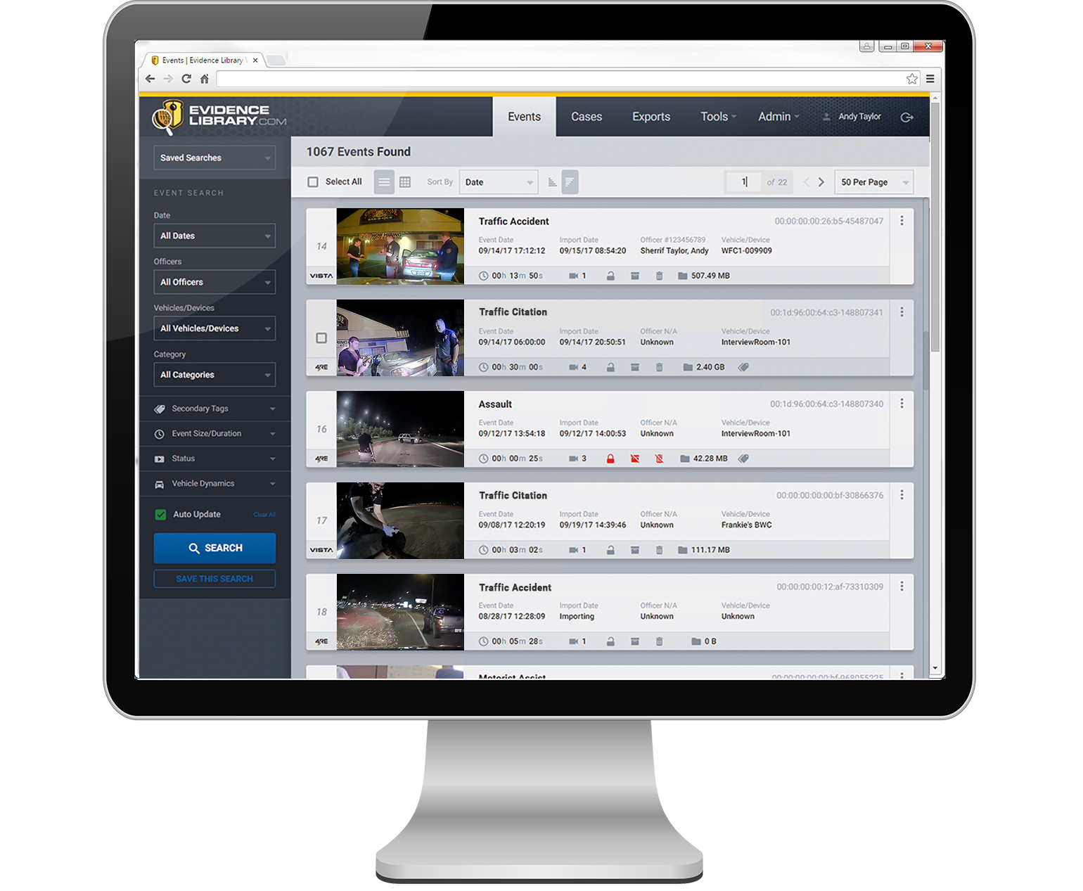 WatchGuard Evidence Library Management Software Motorola Solutions 