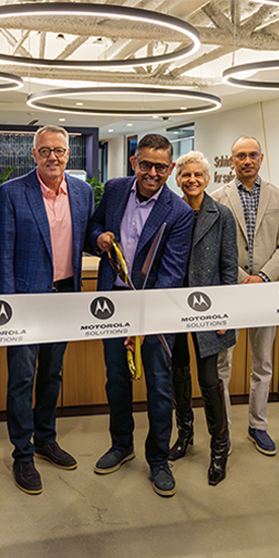 Motorola Solutions opens new AI and resilience software hub in Boston, Massachusetts