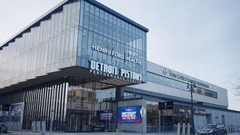 Pistons practice facility