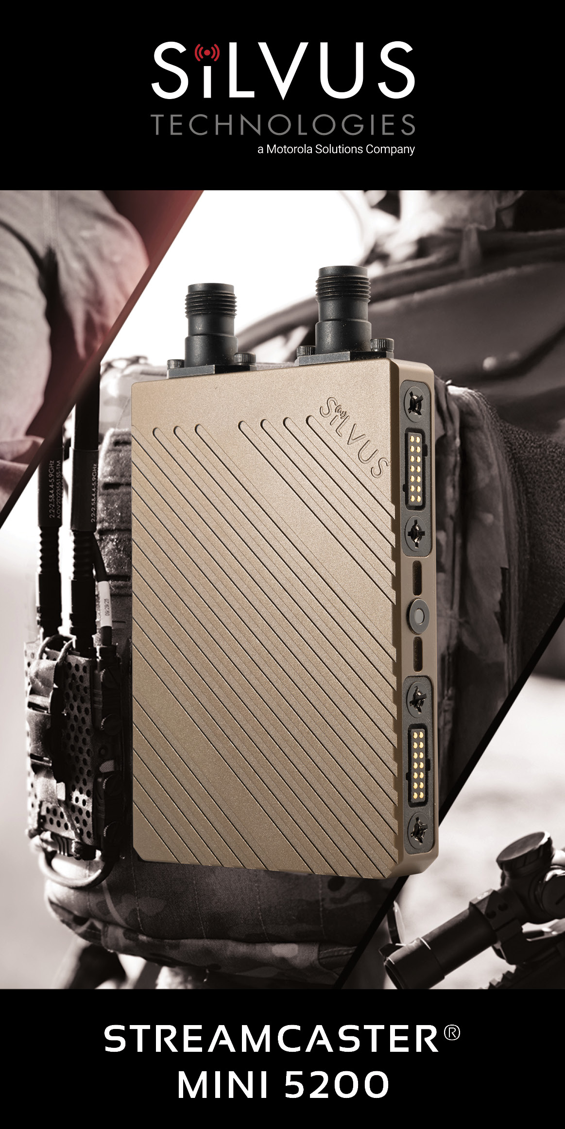 Silvus Technologies unveils StreamCaster MINI 5200 tactical MANET radio