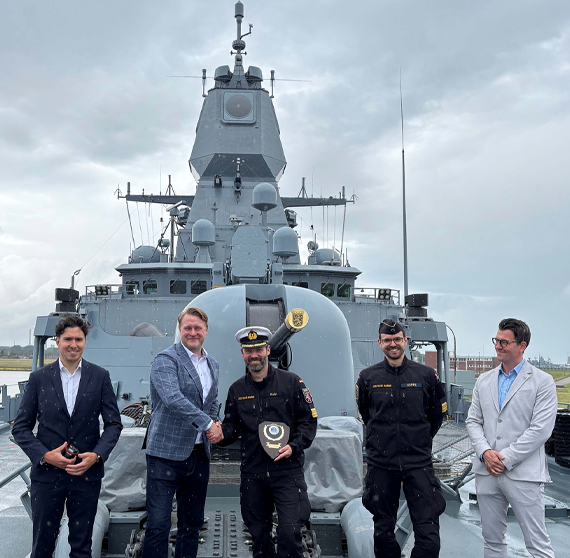 Motorola Solutions equips Frigate Hessen with critical communications to protect vessel and crew 