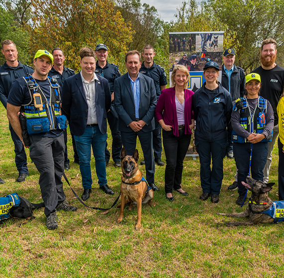 Motorola Solutions helps Victorian search and rescue dog teams perform safe and successful missions