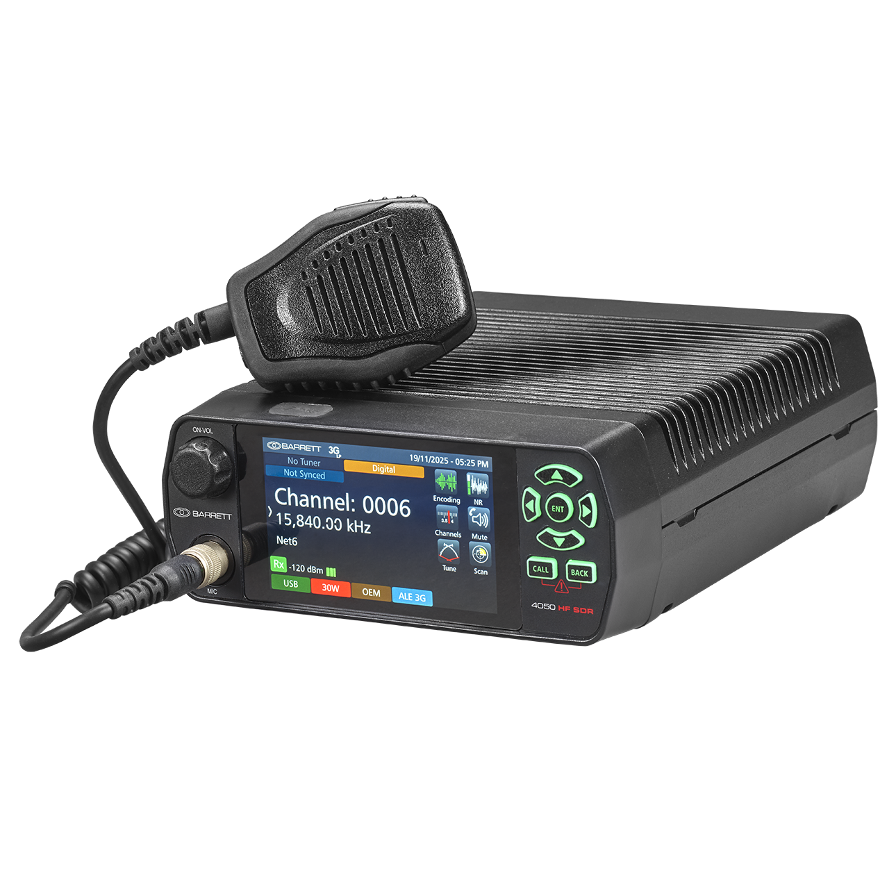Barrett 4050 transceiver with RSM