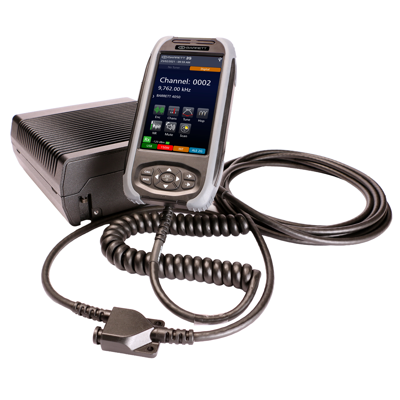 Barrett 4050 HF SDR with control handset