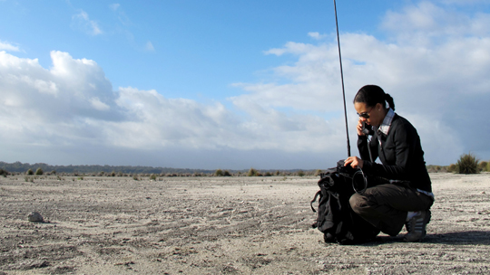 Barrett 4090 radio in manpack