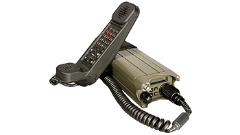 Barrett PRC-2080+ 5W handheld package with transceiver and tactical handset