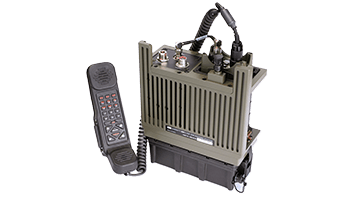 Barrett PRC-2081+ 25W VHF manpack package with tactical handset