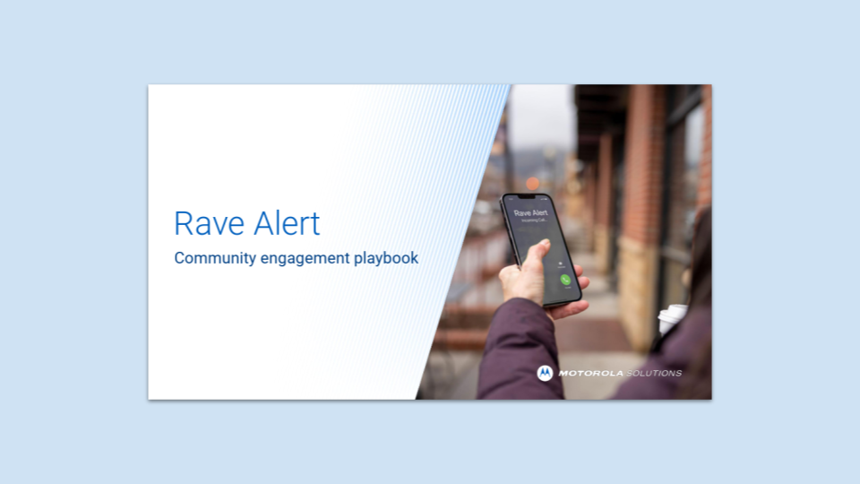 Rave Alert Playbook