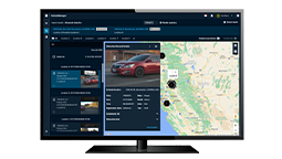 UI screenshot of VehicleManager product on a desktop