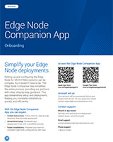 Edge Node Companion App brochure