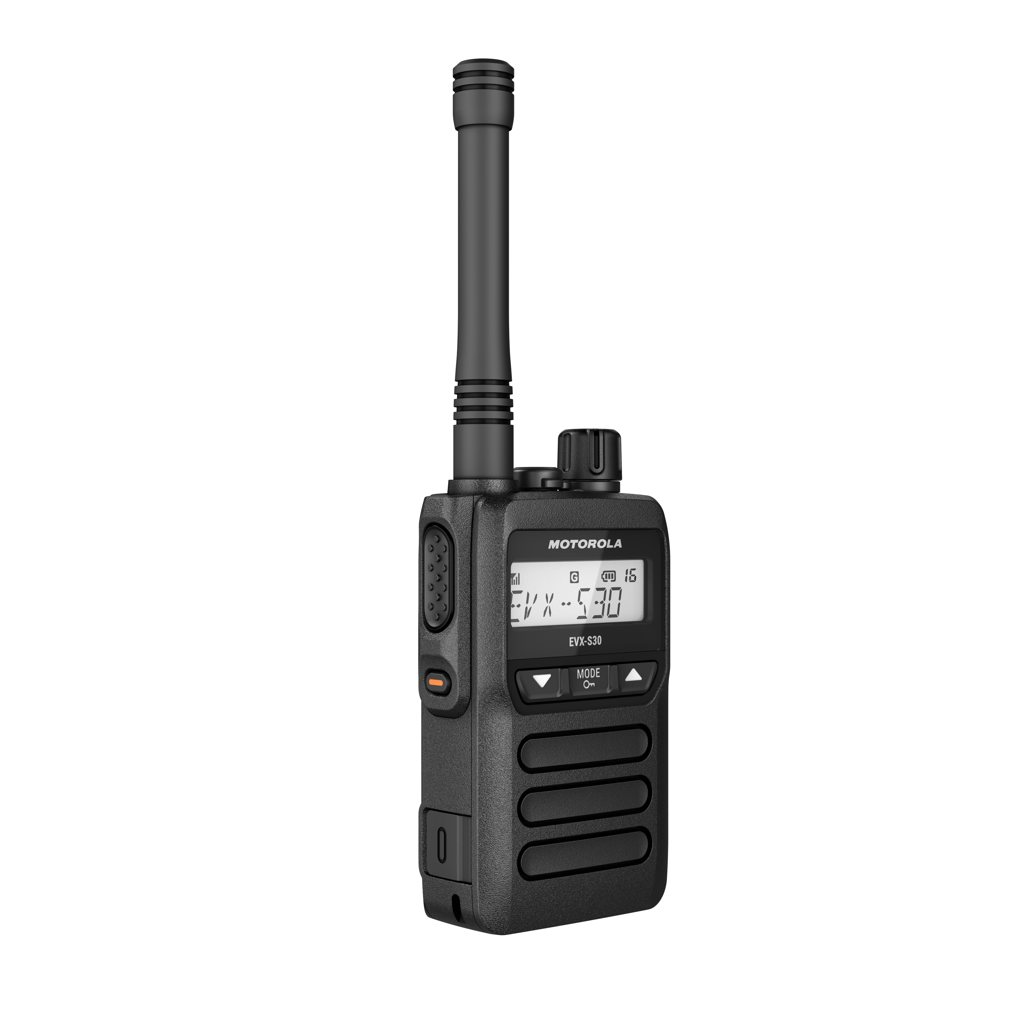 EVX S30 front left view