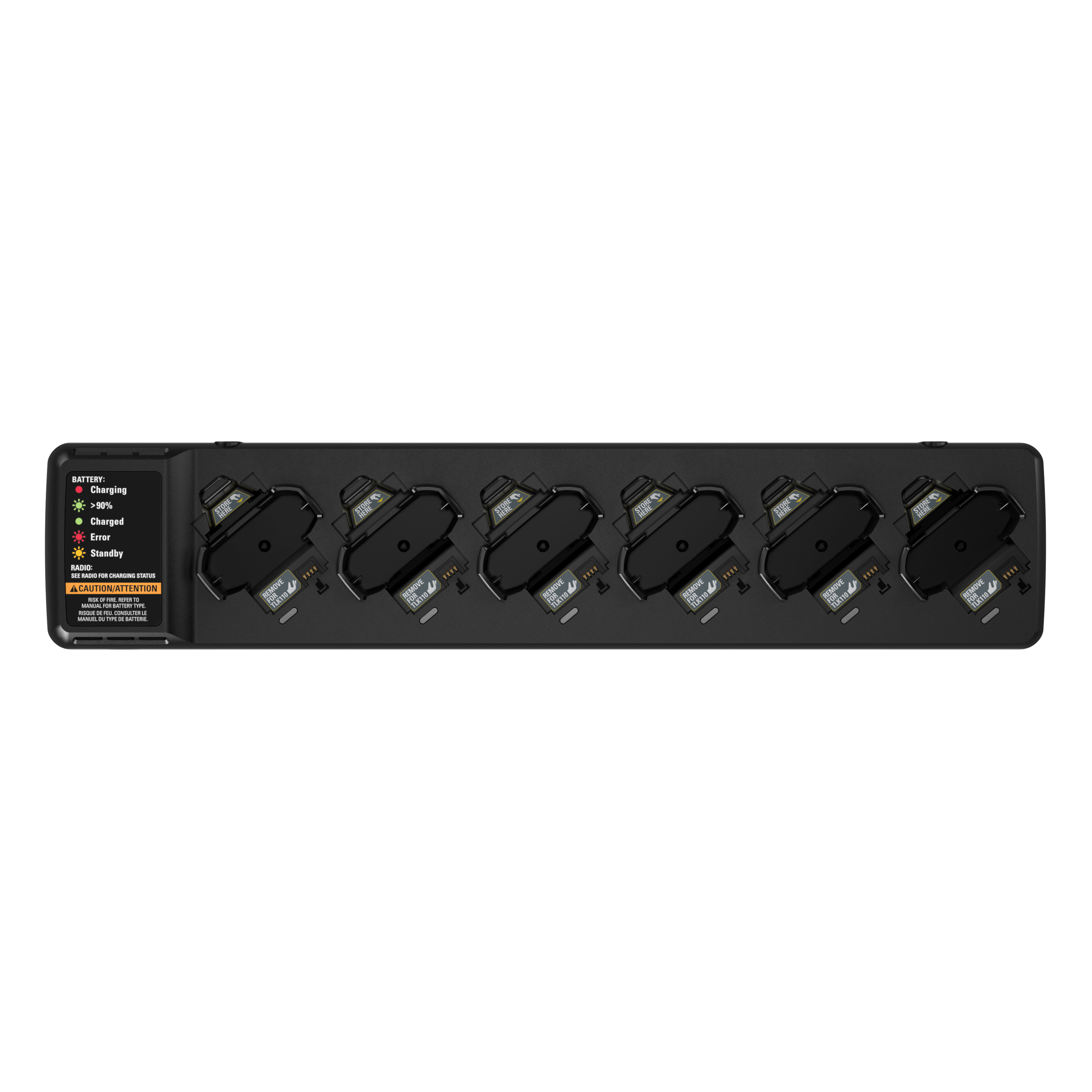 TLK 110 & 200 6-Slot Multi-Unit Charger