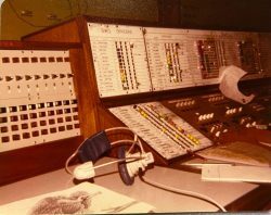 The NIFRS control room as it looked when Robert joined in 1986 