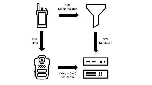 Video playback with radio status